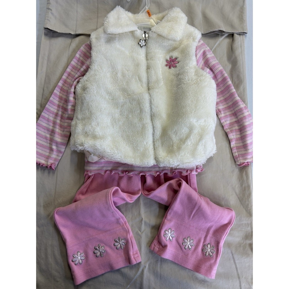 Vintage Simply Basic Toddler 3 Pc Outfit Size 4T